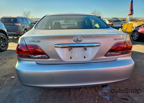 2005 Lexus Es 330 из США, поврежденный, VIN JTHBA30G355074865